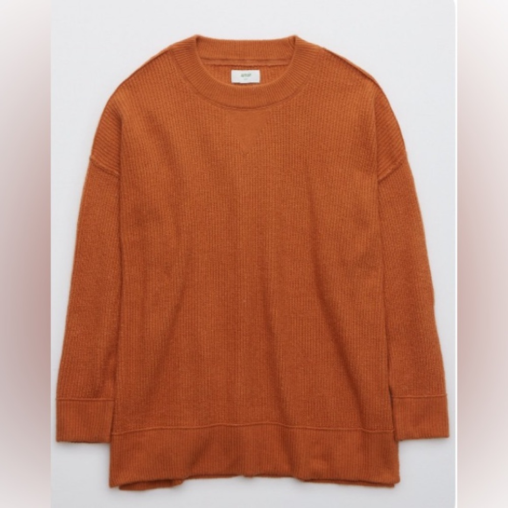 Aerie CozyUp Ribbed Sweater